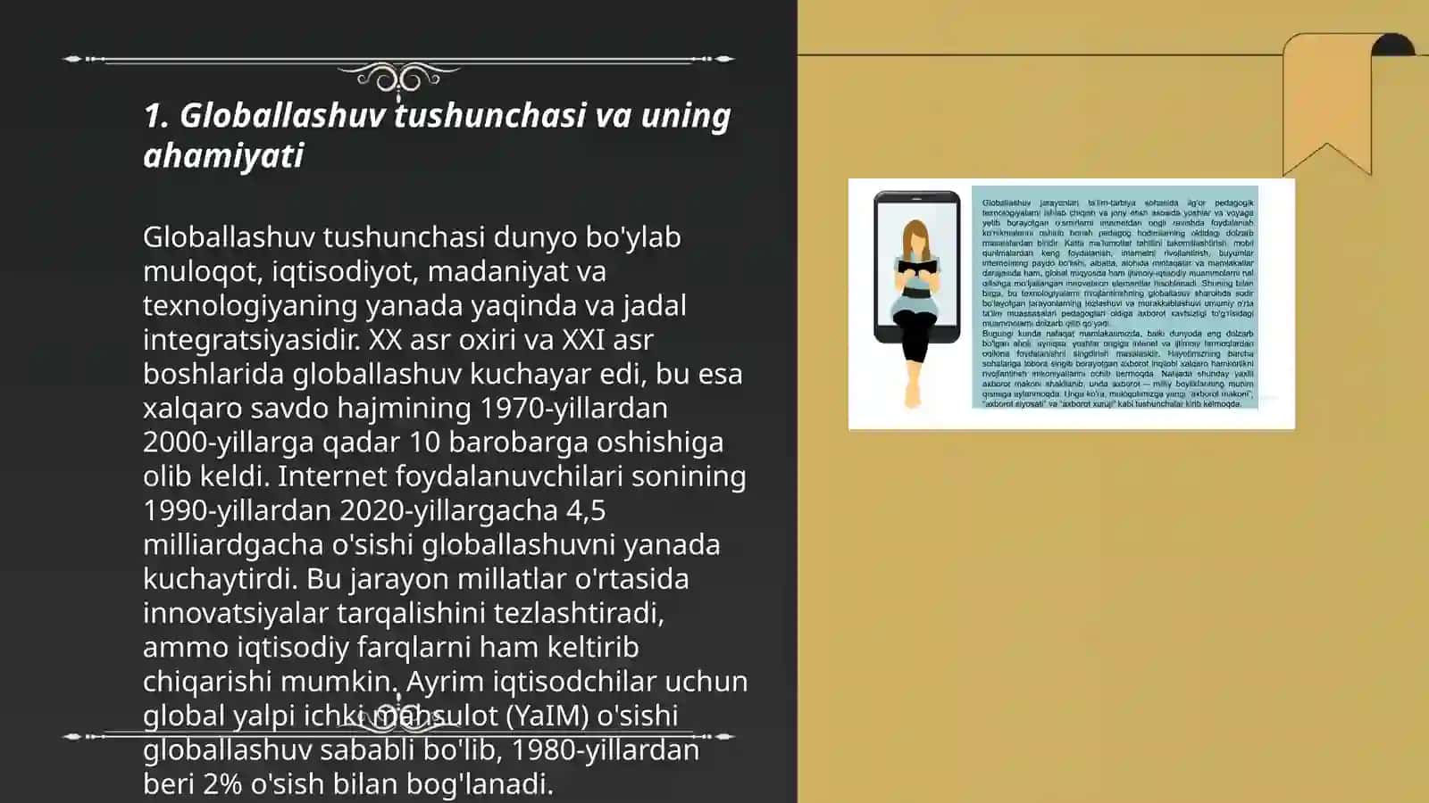 Globallashuv, globalistika va barqaror taraqqiyot jarayonlarining mohiyati 3