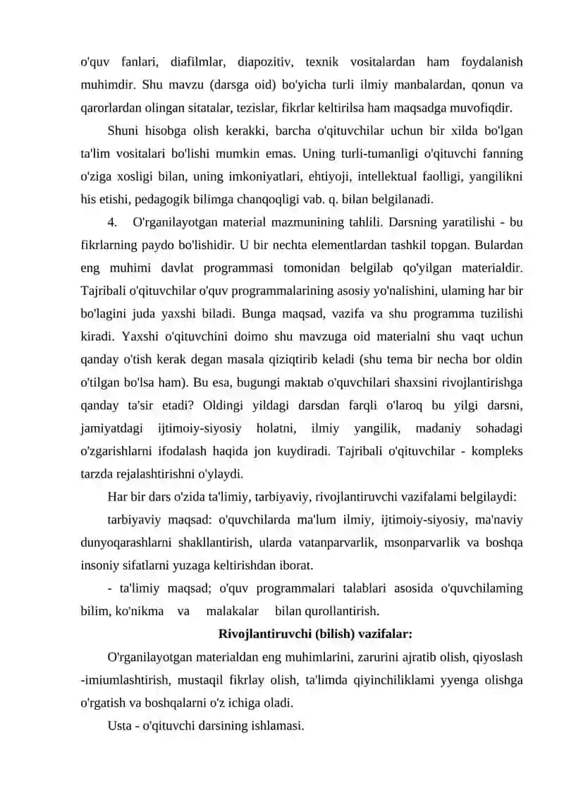 Darsning o'rni 3