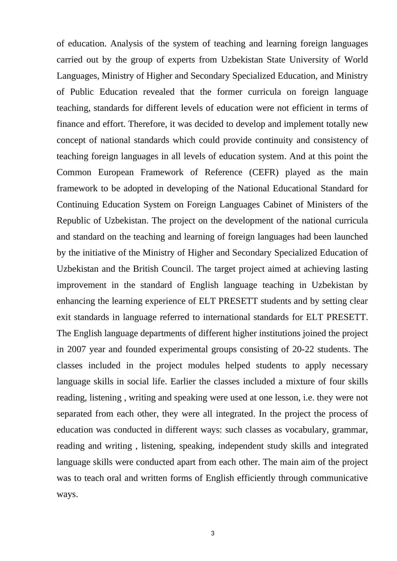 MOTHODS OF ORGANIZING MODERN FOREIGIN LANGUAGE LEARNING 3