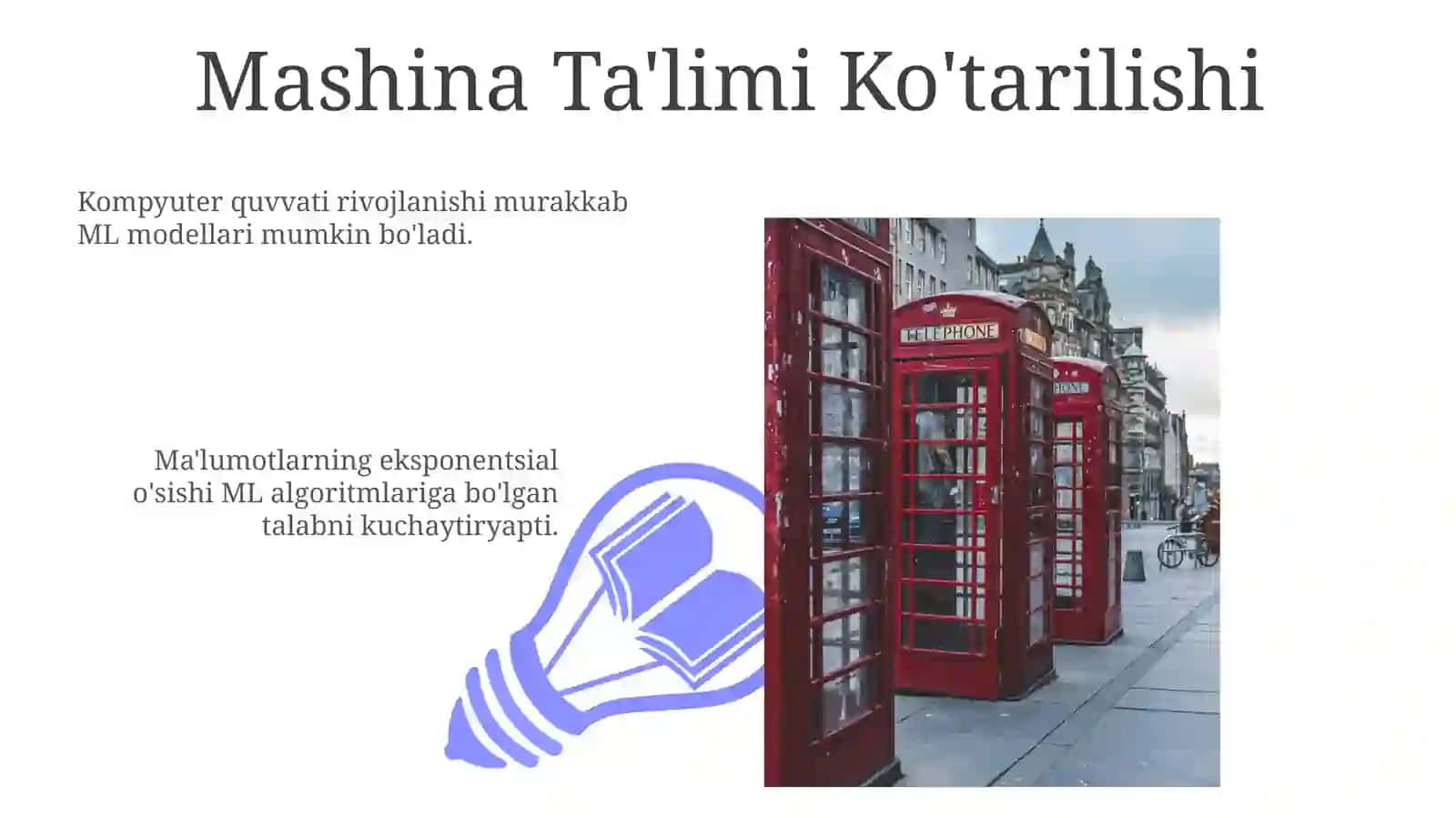 Mashina Ta'limi Ko'tarilishi 3