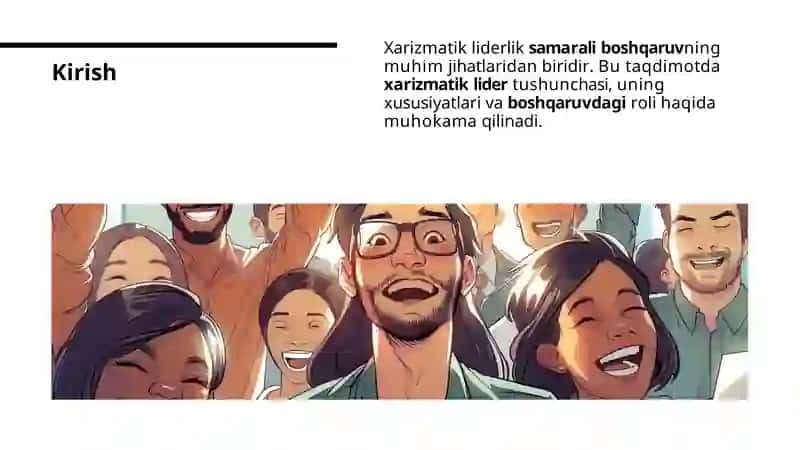 Xarizmatik Liderlik Tushunchasi 3