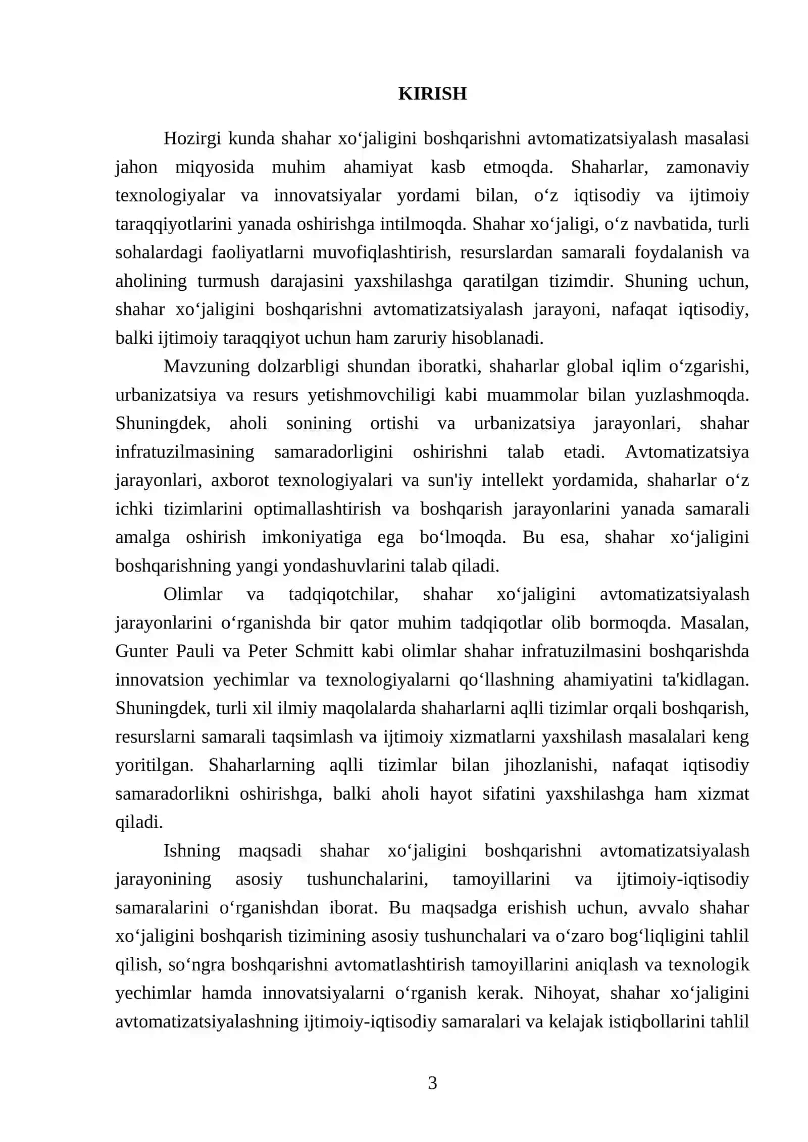 Shahar xo‘jaligini boshqarishni avtomatizatsiyalash 3