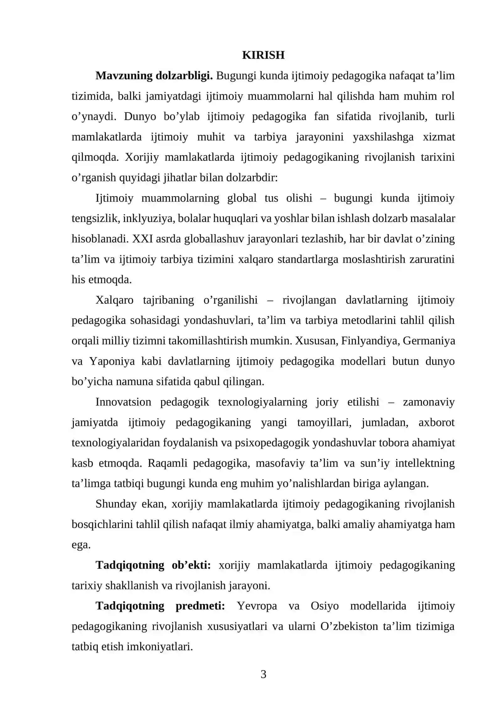 XORIJDA IJTIMOIY PEDAGOGIKANING RIVOJLANISH TARIXI: YEVROPA VA OSIYO MODELLARINING QIYOSIY PEDAGOGIK TAHLILI 3