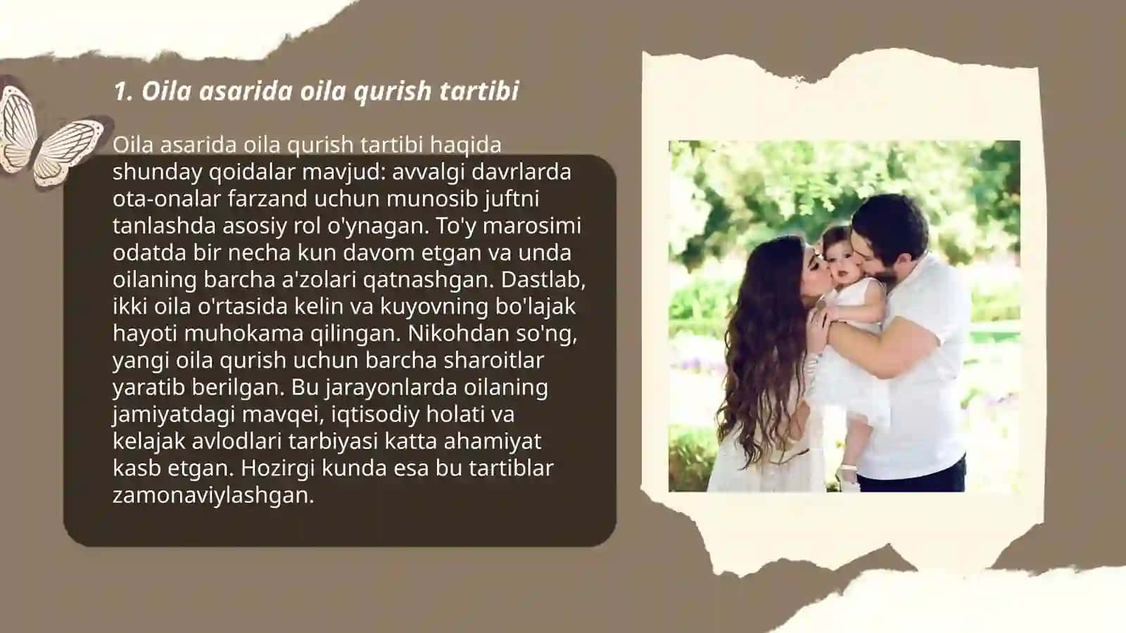 Oila asari - Oila qurish tartiblari va farzand tarbiyasi 3