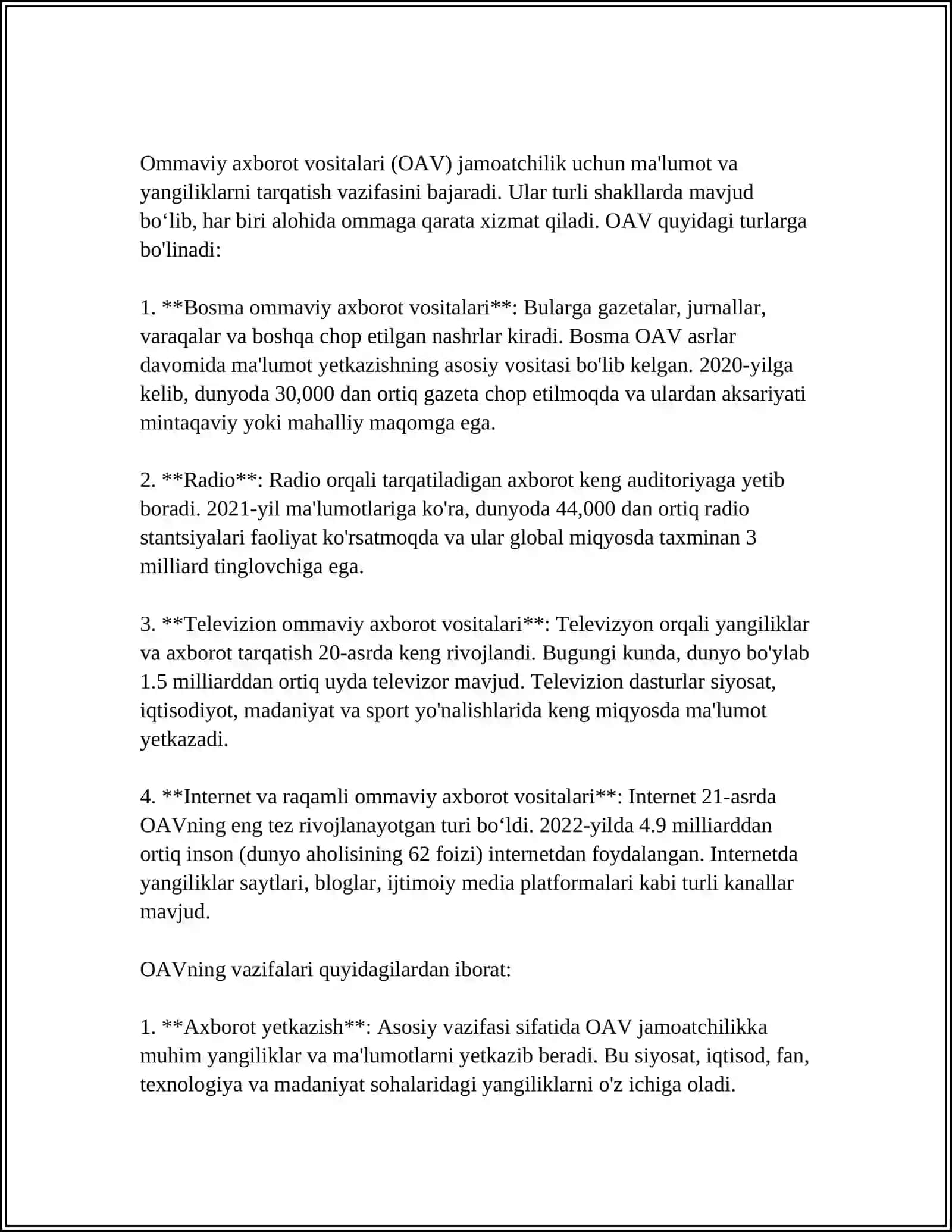 MEDIA MAHSULOTLARINI TAHLIL QILISH 3