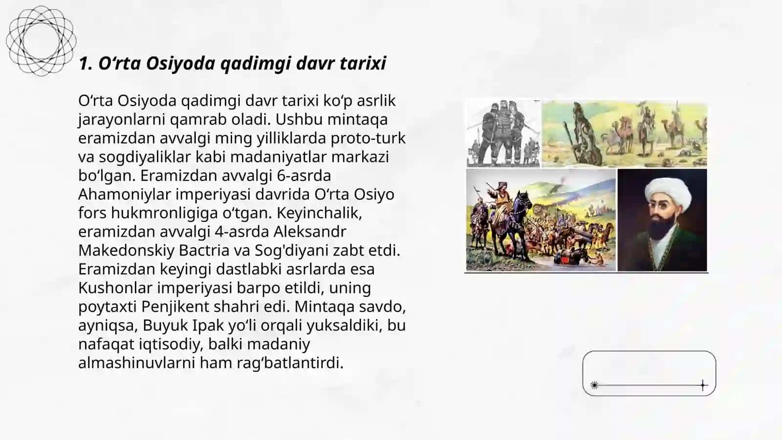 O‘rta Osiyoda qadimgi davr tarixi 3