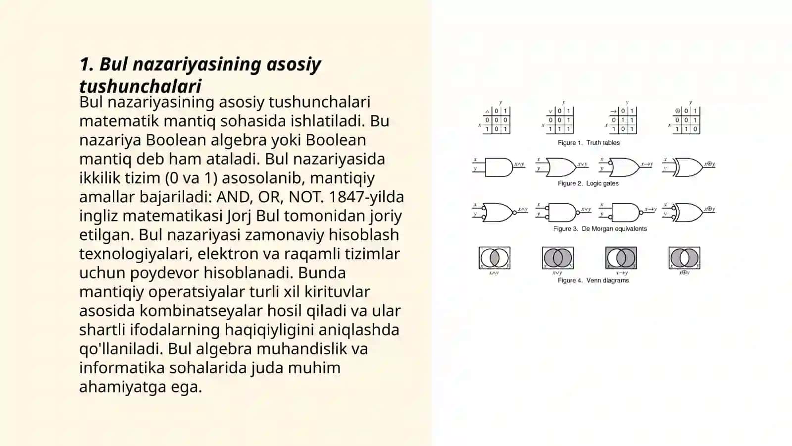 Bul nazariyasi 3