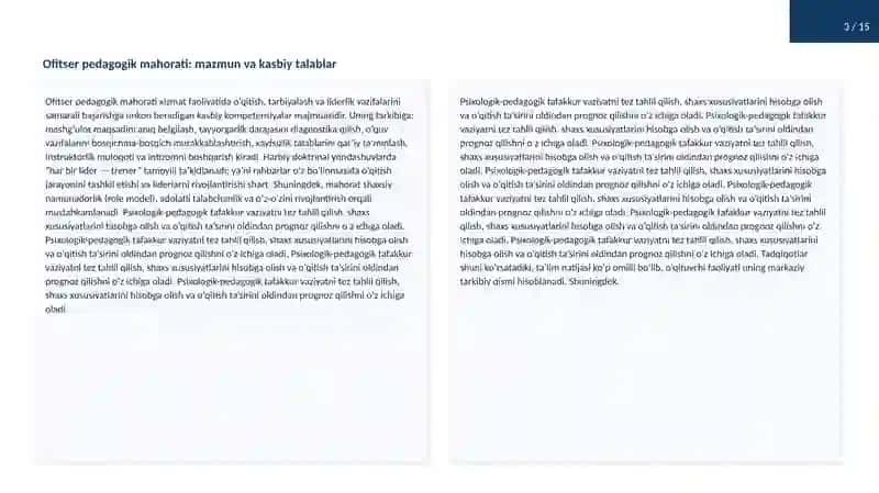 Ofitserningpedagogik mahoratining psixologik-pedagogik tafakkuri 3