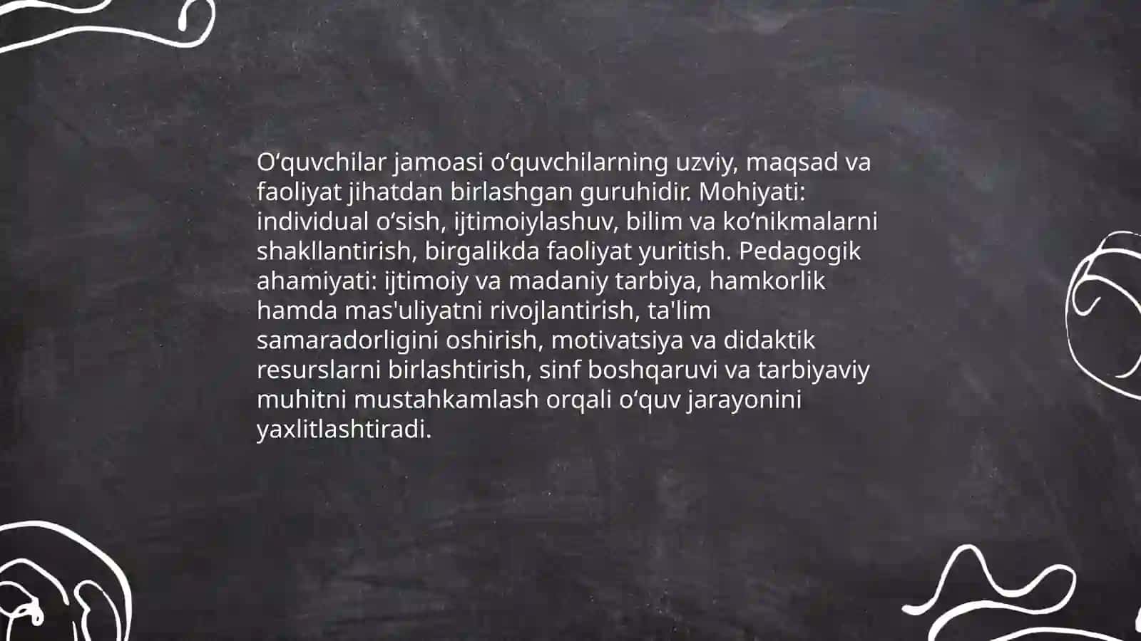 Oʻquvchilar jamoasi-yaxlit pedagogik jarayonning asosiy shakli 3