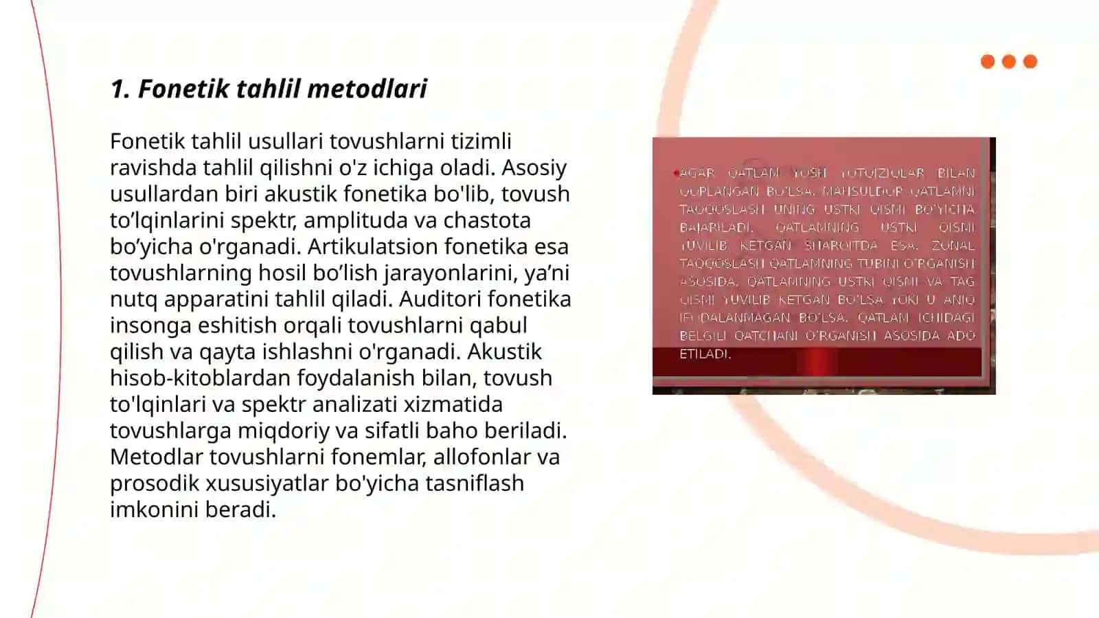 Lingvistik metodlar 3