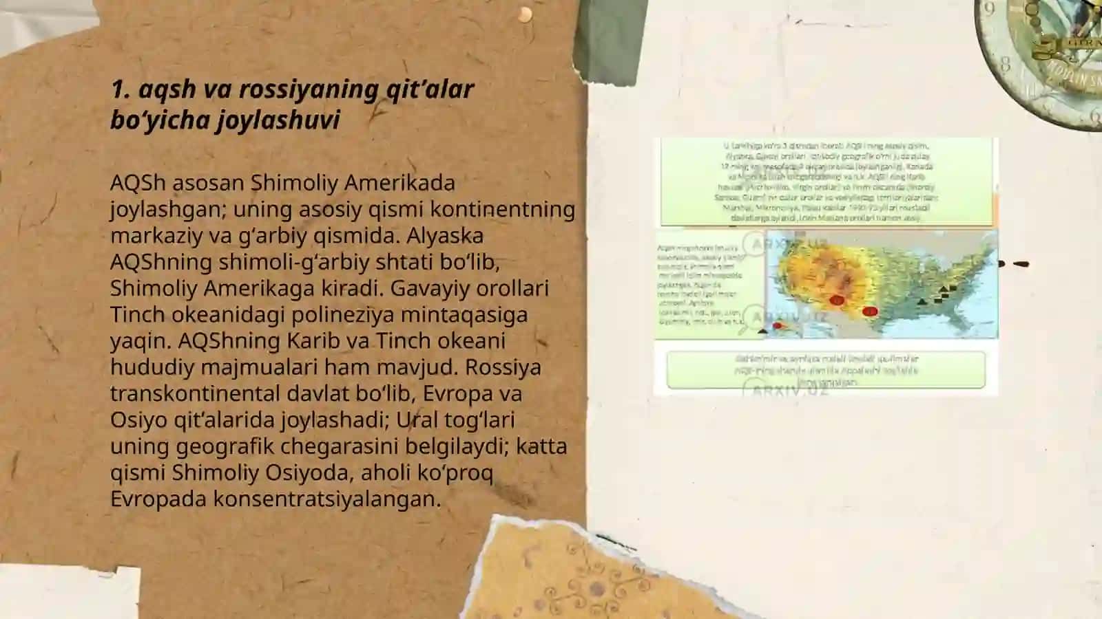 Aqsh va Rossiya geografik orni 3