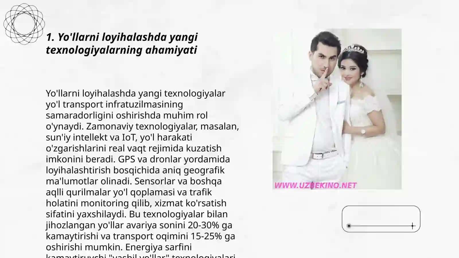 Yo'llarni loyihalashda yangi texnologiyalarning ahamiyati 3