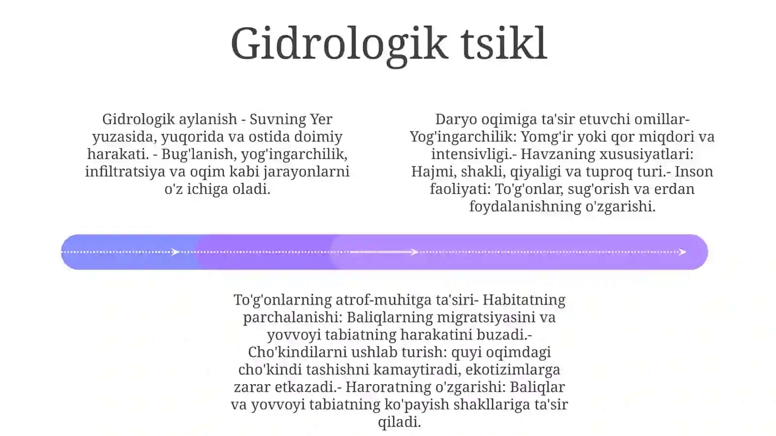 Daryo Oqimi Hosil Bo'Lishi Va Unga Ta'Sir Etuvchi Omillar 3