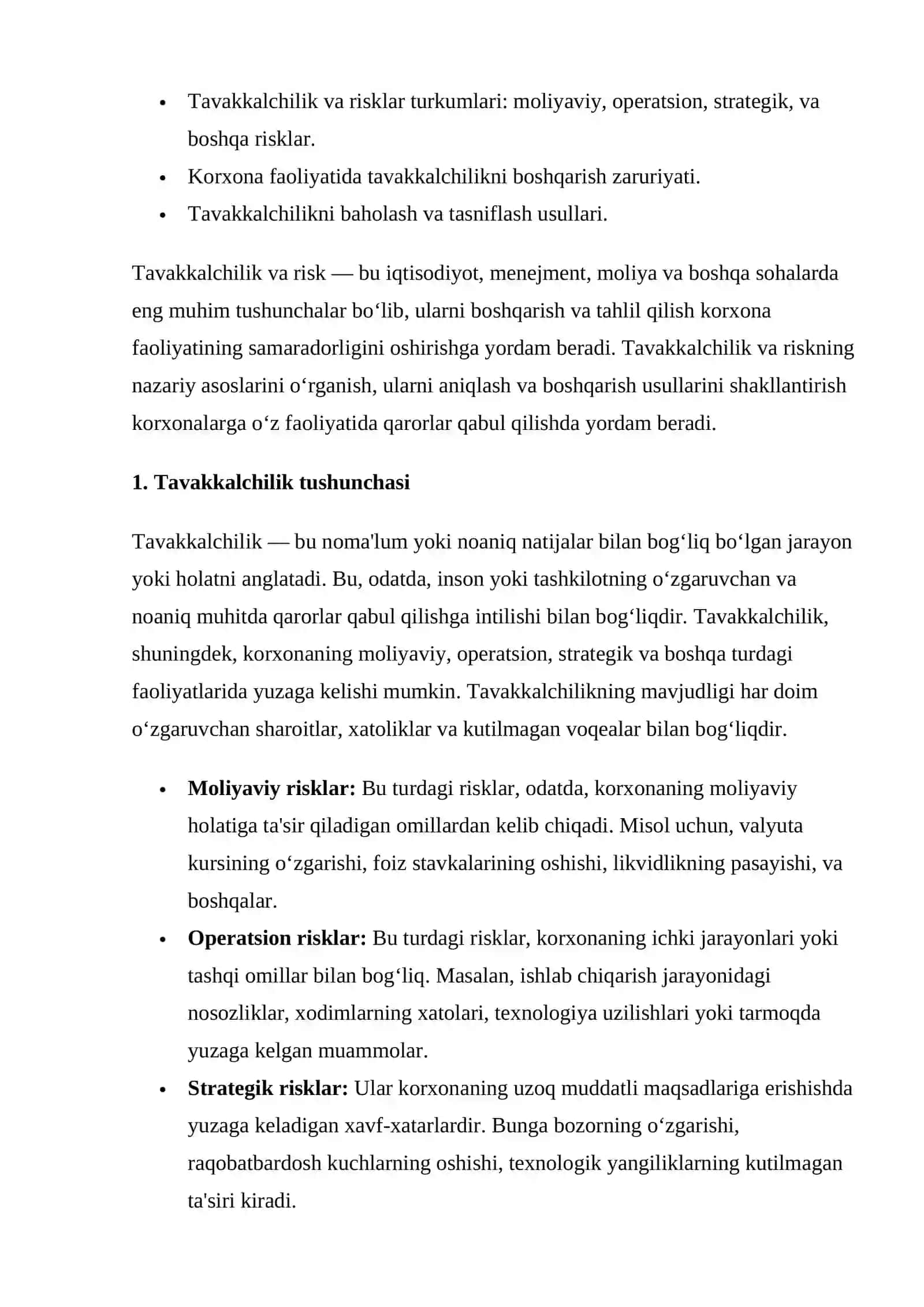 Korxonalarda faoliyatga tavakkalchilikni va risklarni boshqarish 3