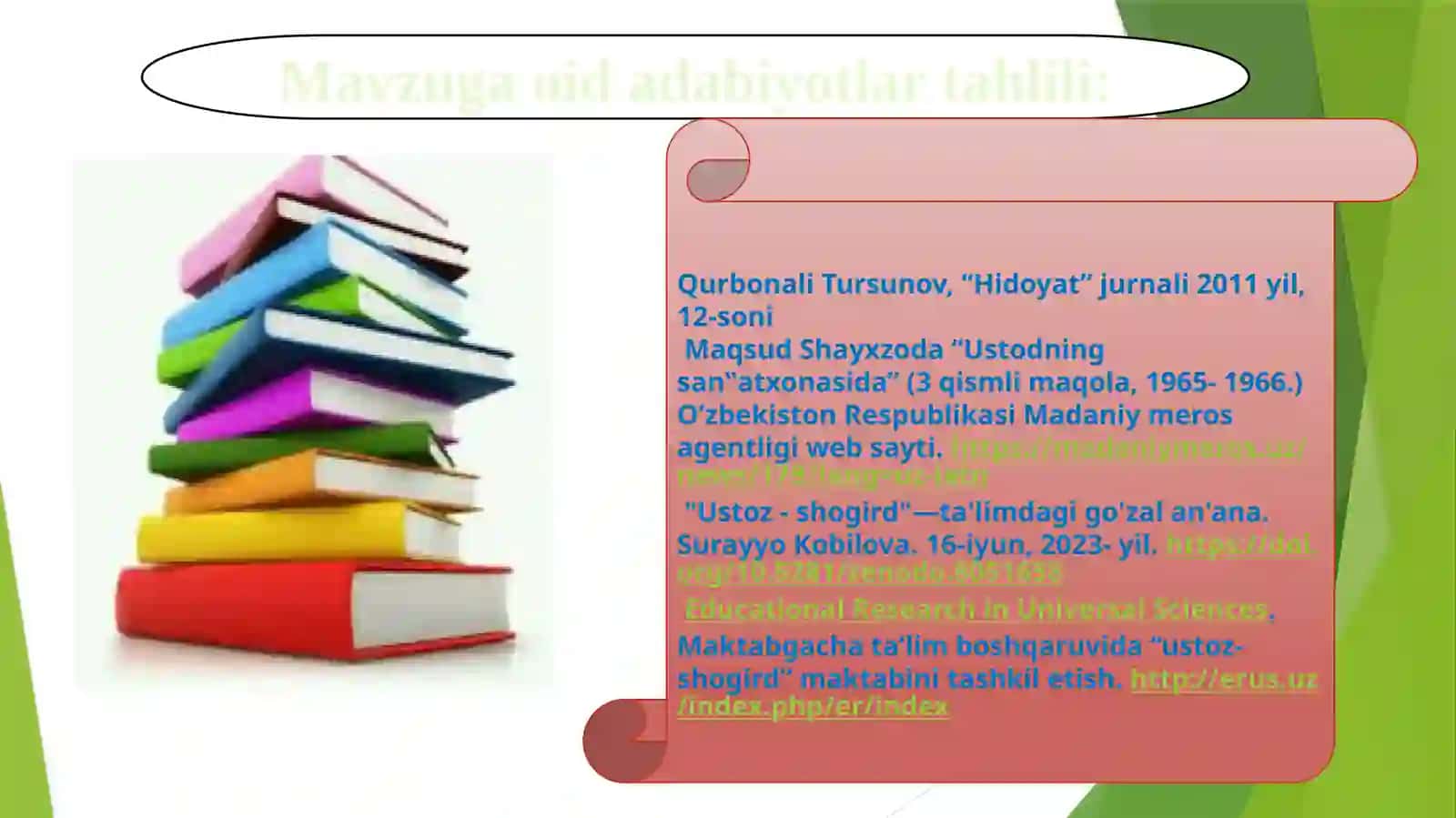 USTOZ SHOGIRD 3