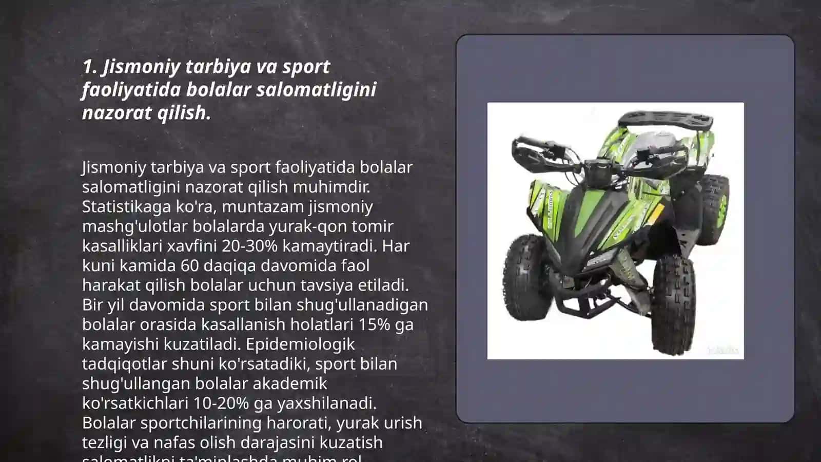 Jismoniy tarbiya va sport bilan shuğulanuvchi bolalarda tibbiy pedagogik nazorat ŏtkazish xususiyatlar 3