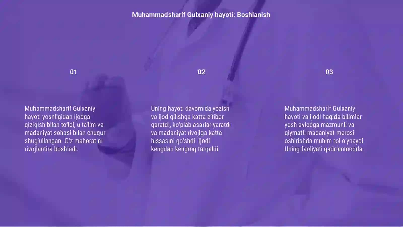 Muhammadsharif Gulxaniy hayoti va ijodi 3