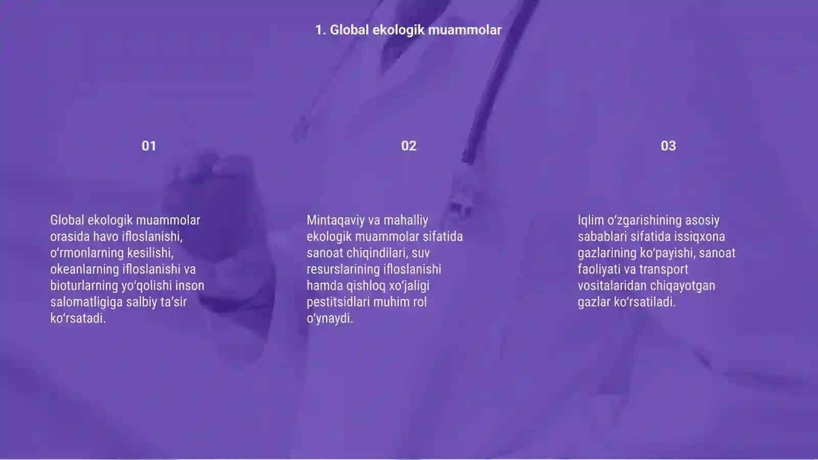 Ekologik muammolar 3