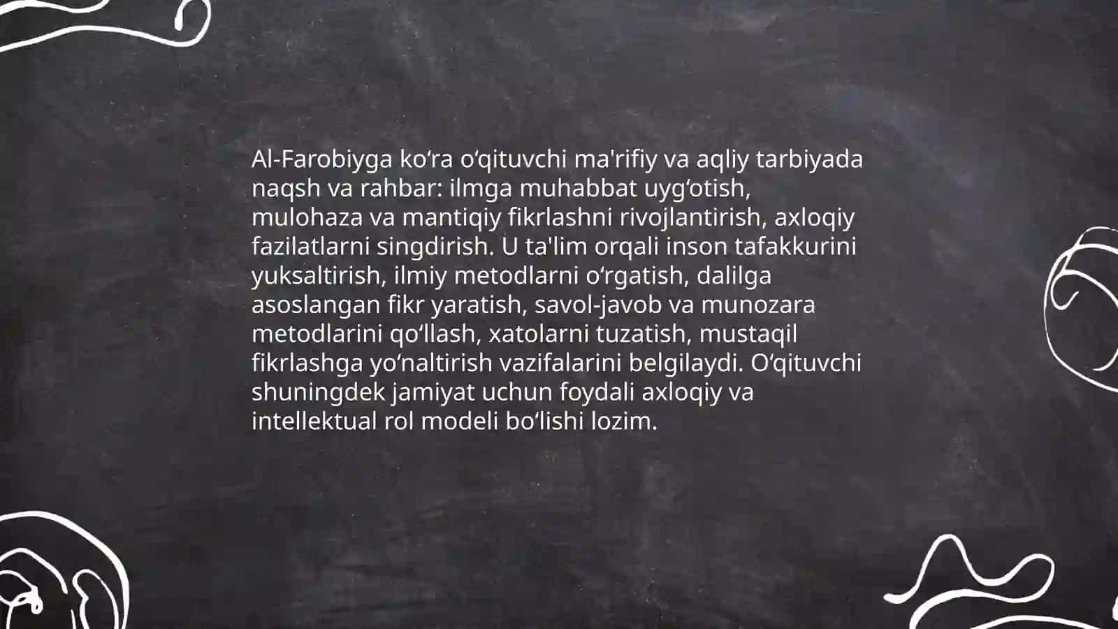 O'qituvchining kasbiy-pedagogik faoliyatiga oid sharq mutafakkirlarining ilg'or qarashlari 3