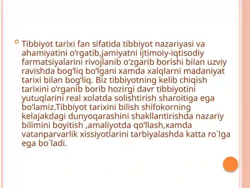Tibbiyot Tarixini O`rganishda Tarixiy Manbalarning Ahamiyati 3