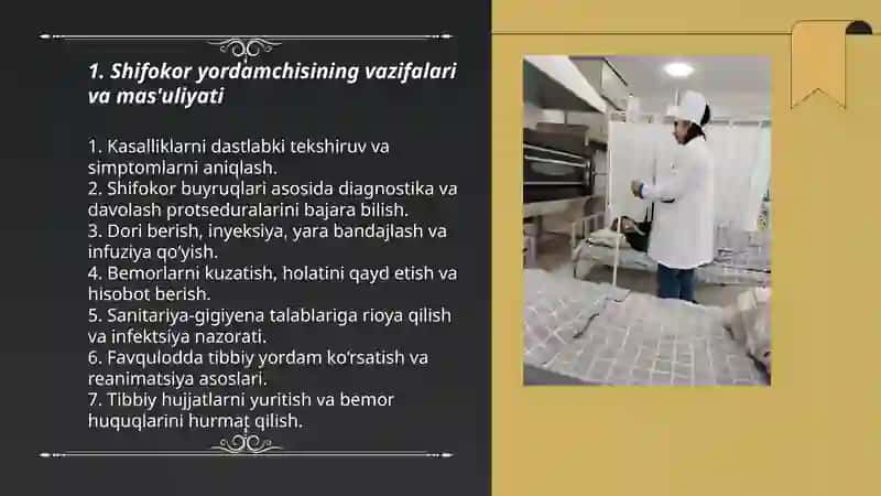 Shifokor yordamchisi 3