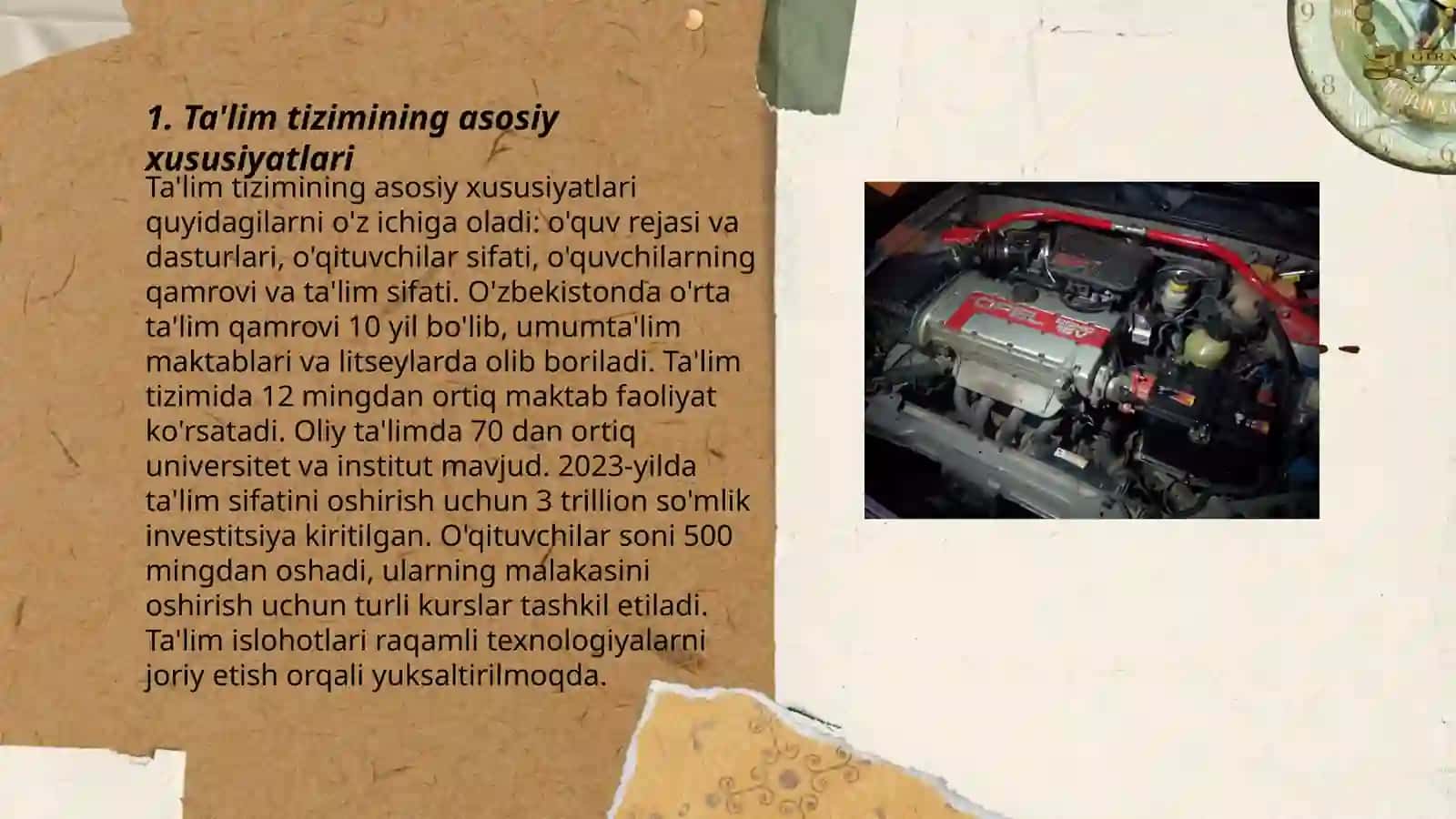 Ta'lim tizimining asosiy xususiyatlari 3