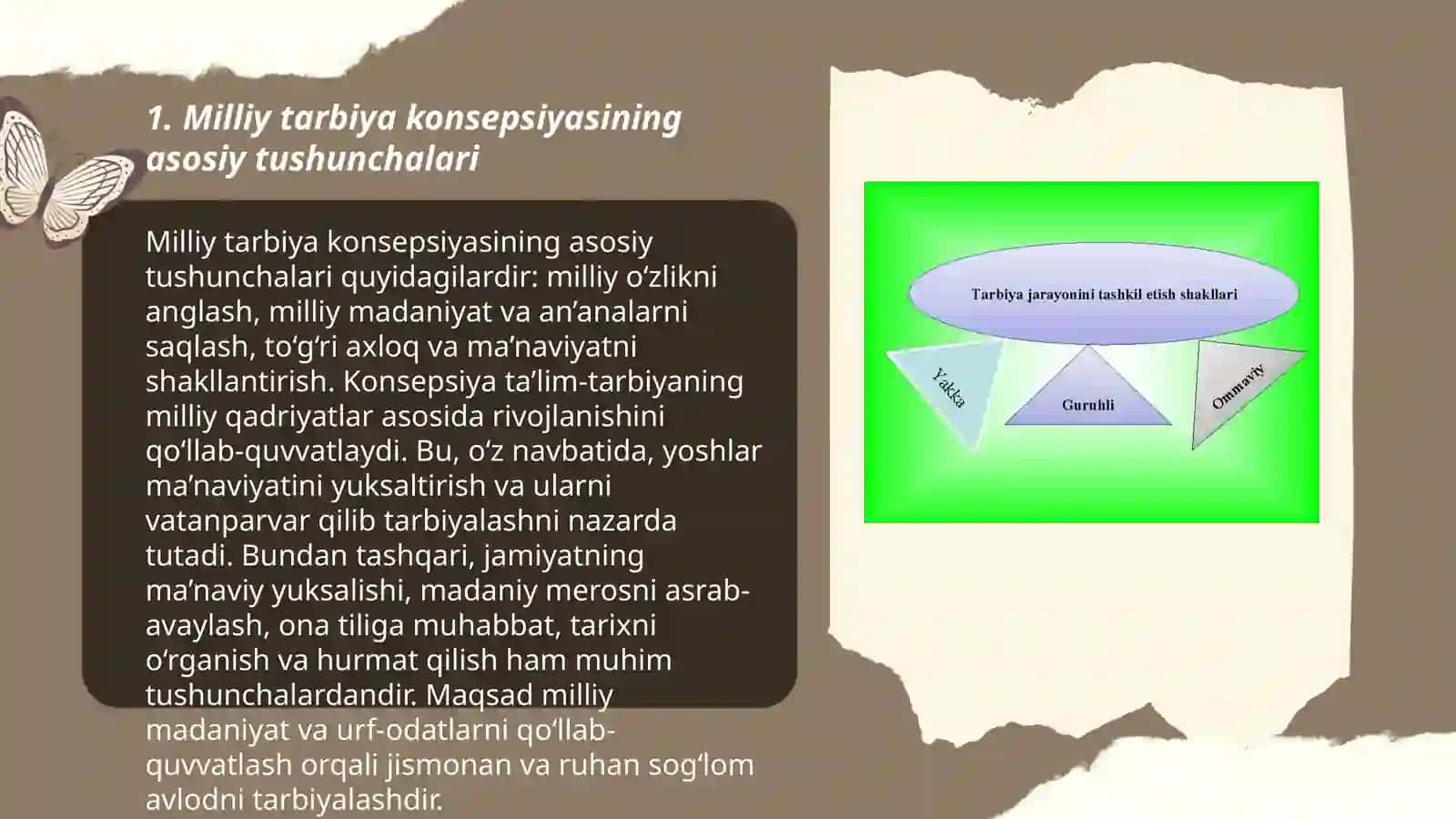 Milliy tarbiya konsepsiyasi asosida boshlangʻich sinflarda taʼlim-tarbiya jarayonlarini tashkil etish 3