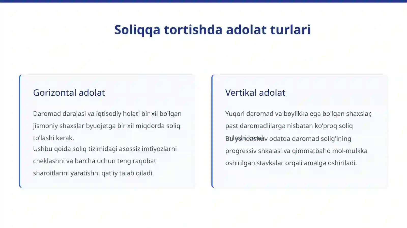 Jismoniy shaxslarni soliqqa tortishning adolat va samaradorlik tamoyillari 3