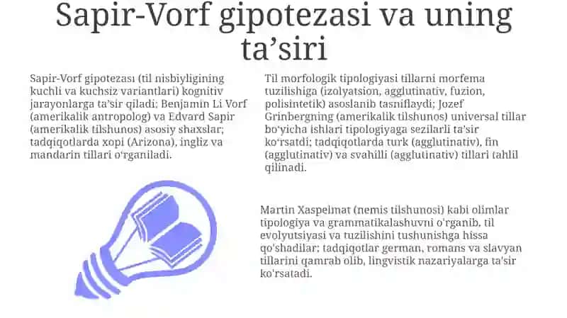 Morfologik tasniflash tillarning morfologik klassifikatsiyasi 3