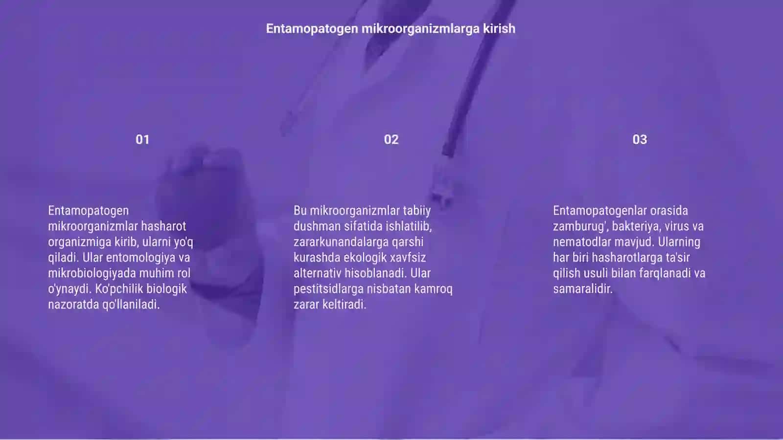 Entamopatogen mikroorganizmlar va ularning ahamiyati 3