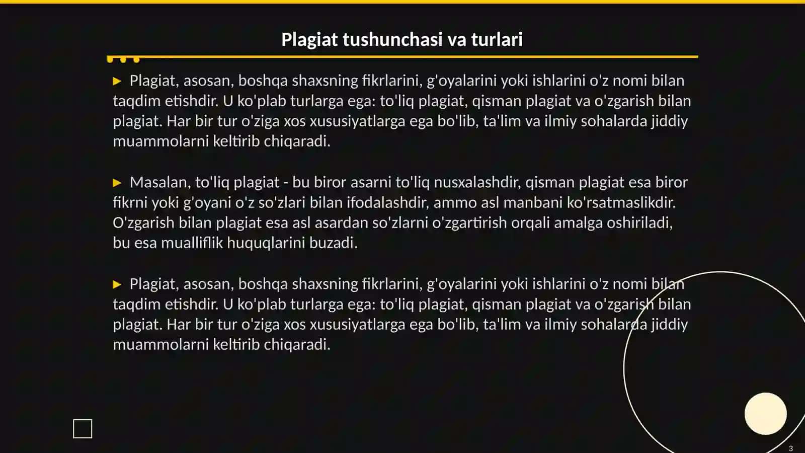 Plagiat va uning salbiy oqibatlari 3