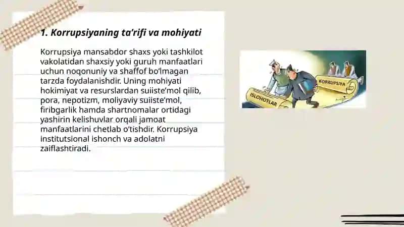 Korrupsiyaning mohiyati va uning oqibatlari 3
