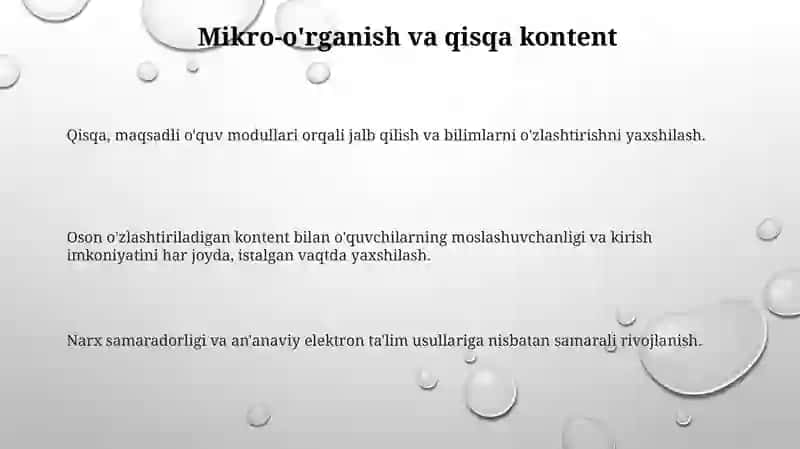 Elektron taʼlim rivojining yetakchi tendensiyalari 3