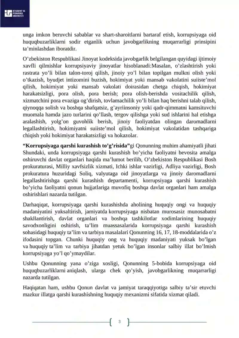 Korrupsiyaga qarshi kurashning jahon tajribasi 3