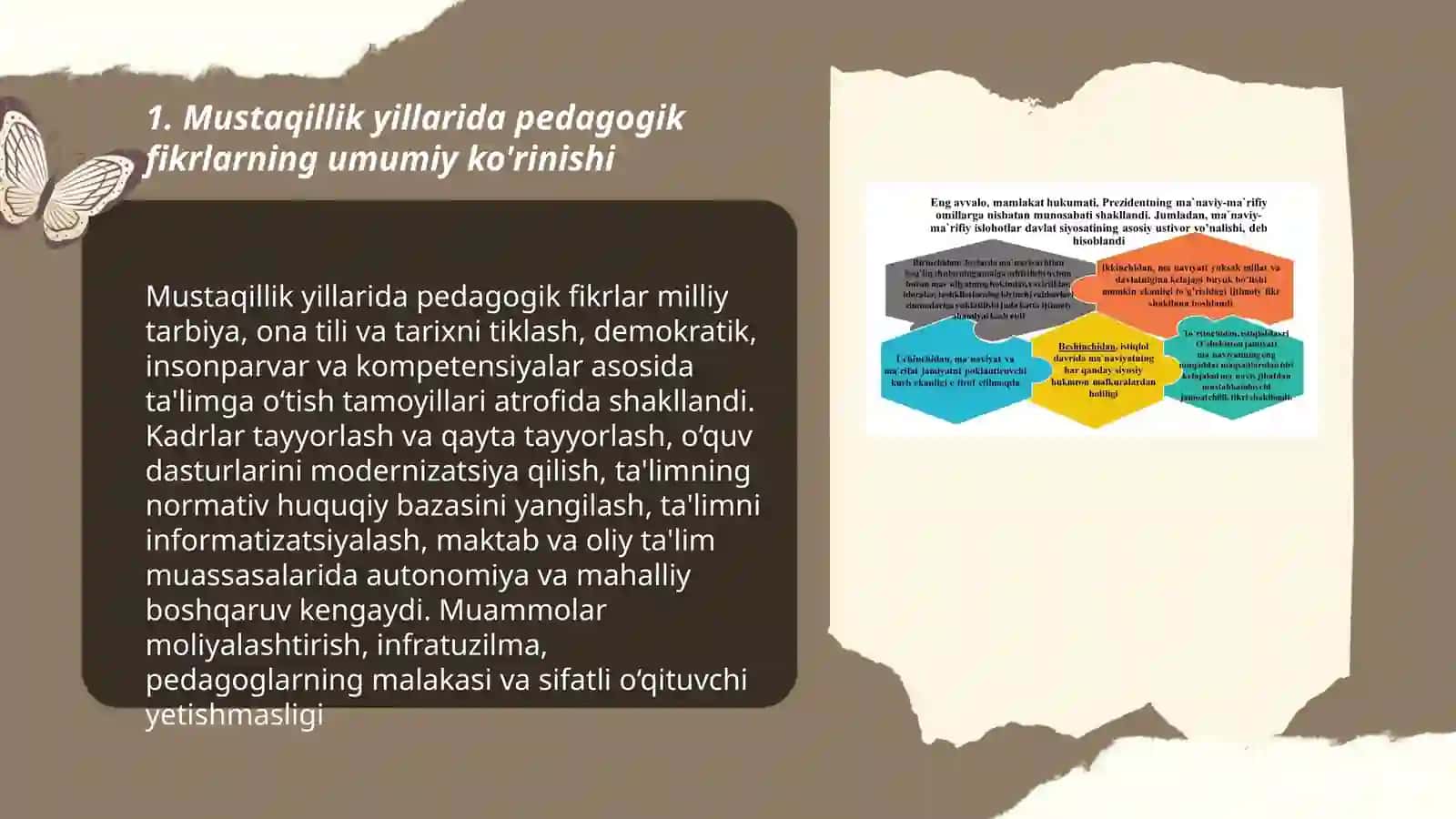 Mustaqillik yillarida pedagogik fikrlar rivoji 3