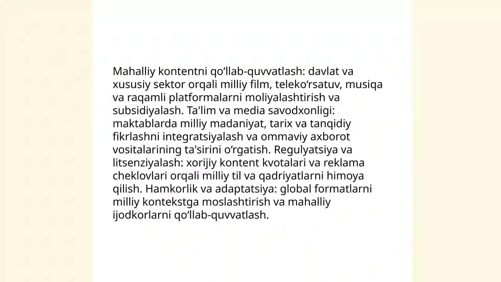 Milliy qadriyatlar va global media oqimlari òrtasidagi muvozanat 3