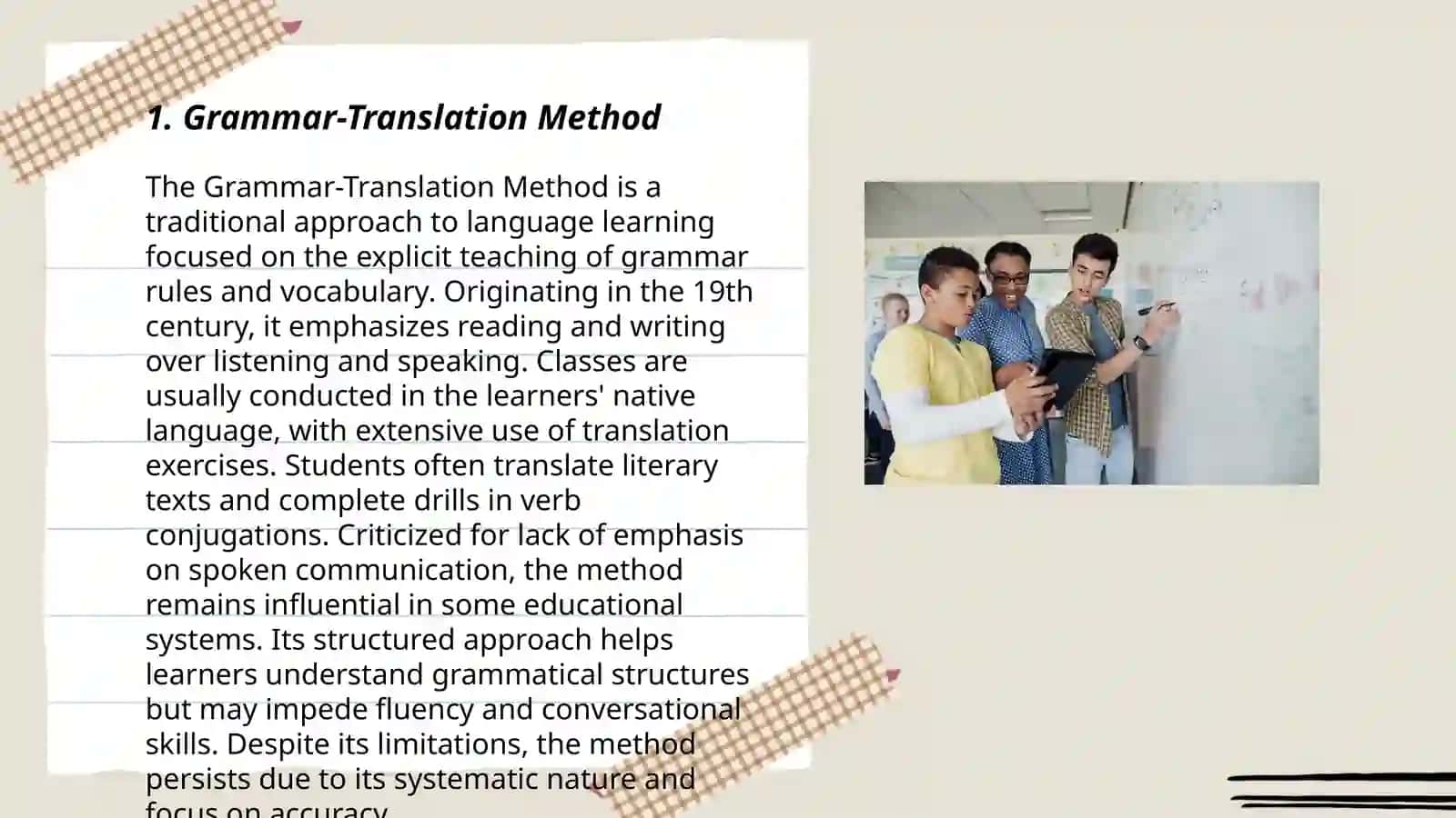 Approaches to language teaching 3