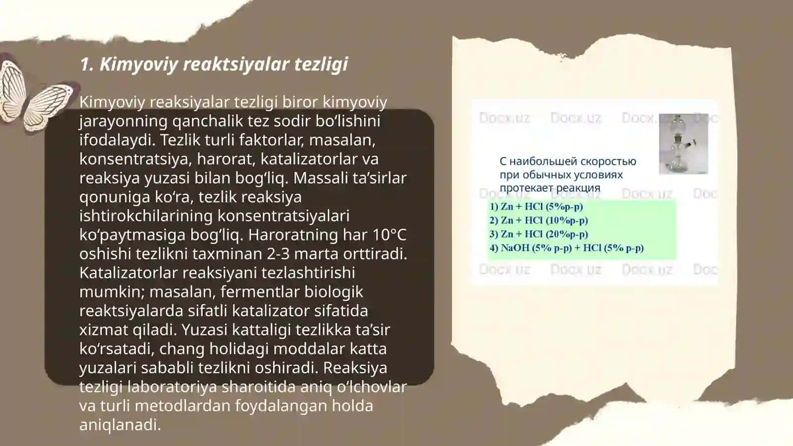 Kimyoviy reaktsiya tezligi va mexanizimi 3