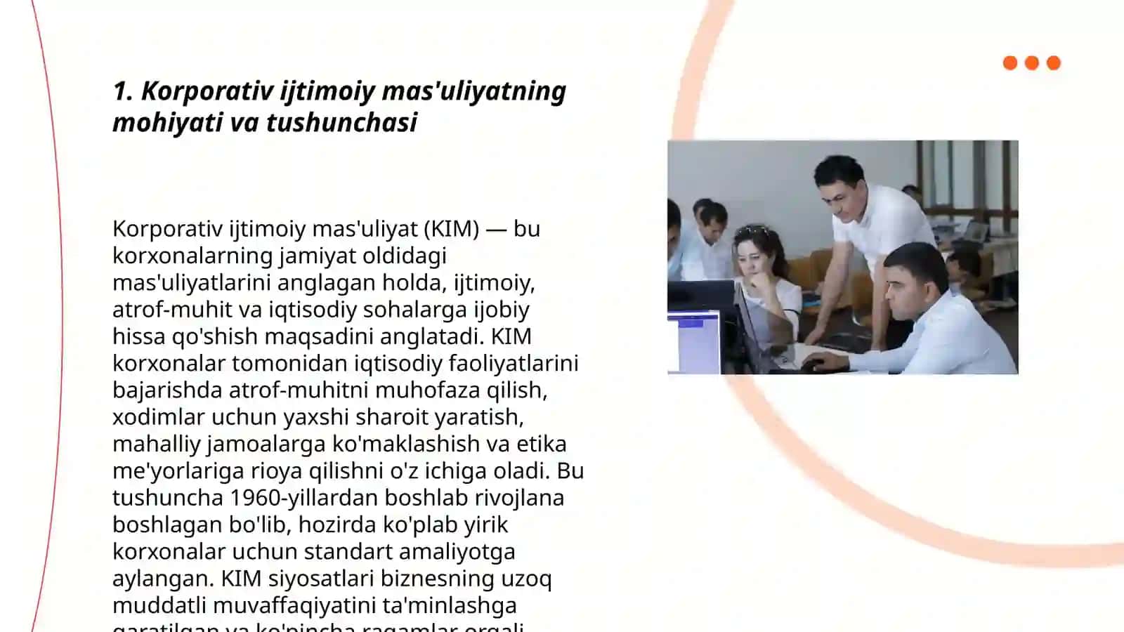 Korporativ ijtimoiy ma'suliyat (CSR) va uning ijtimoiy rivojlanishiga ta'siri 3