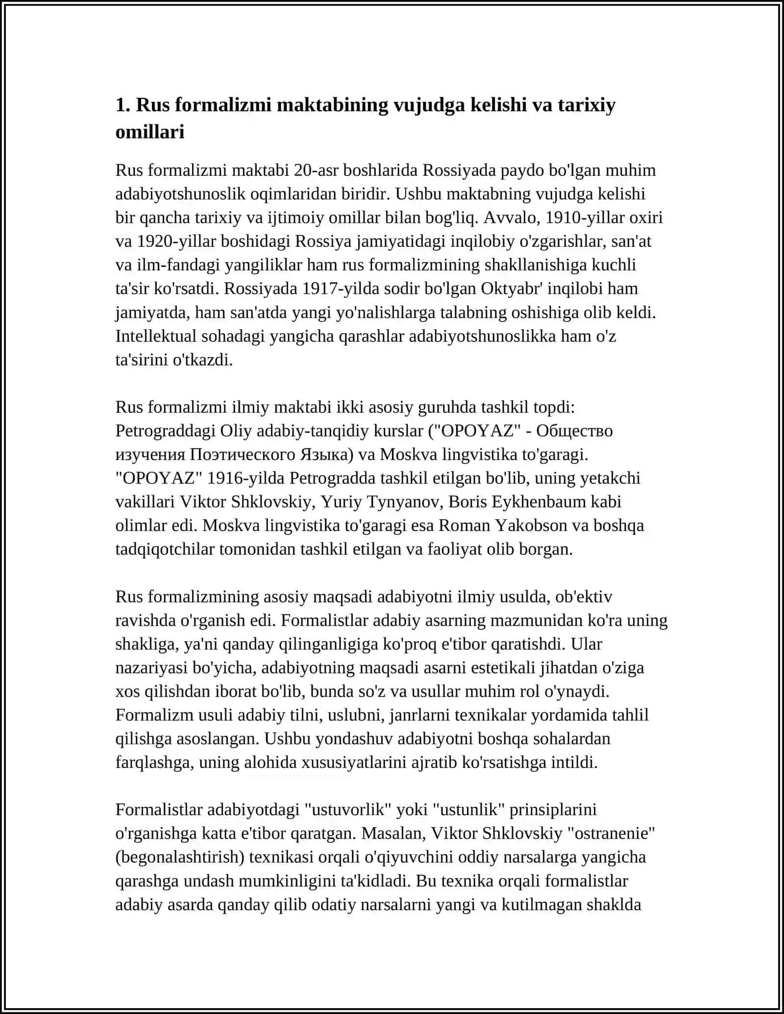ADABIYOTSHUNOSLIK MAKTABLARNING VUJUDGA KELISHI,TARIXI OMILLARI 3