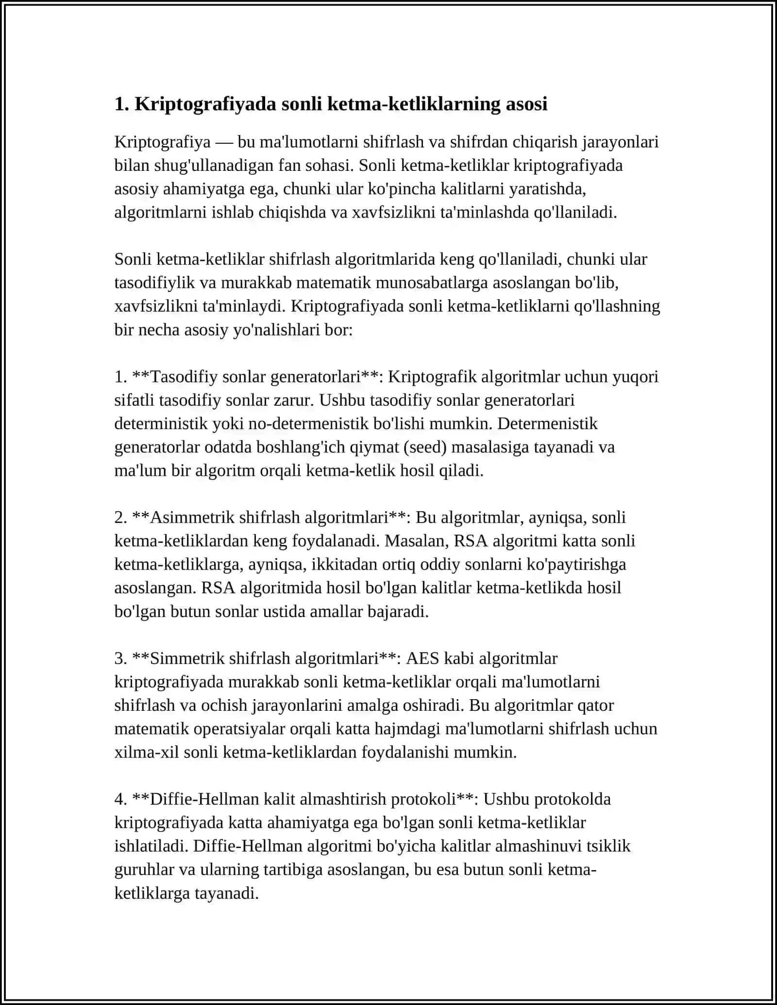 Kriptografiyada Sonli Ketma-Ketliklarning Tatbqii 3