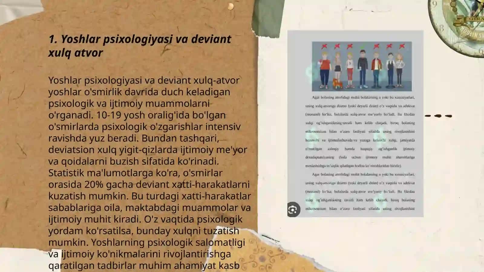 Yoshlar psixologiyasi va deviant xulq atvor 3
