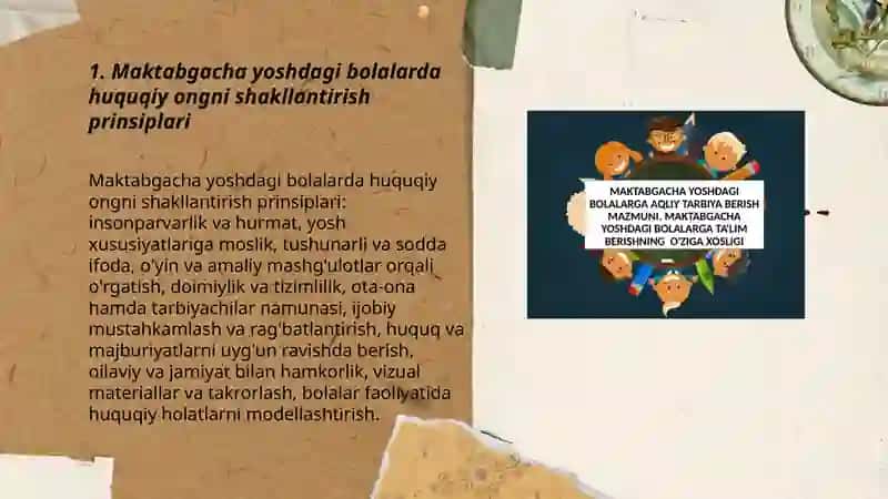 Maktabgacha yoshdagi bolalarni huquqiy tarbiyalash 3