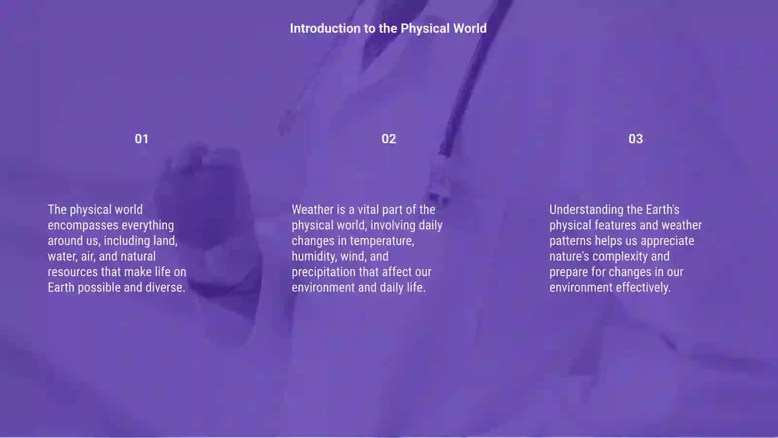 Physical World and Weather 3