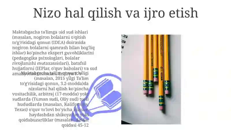 Maktabgacha ta'lim va tarbiya to'g'risidagi qonun 3