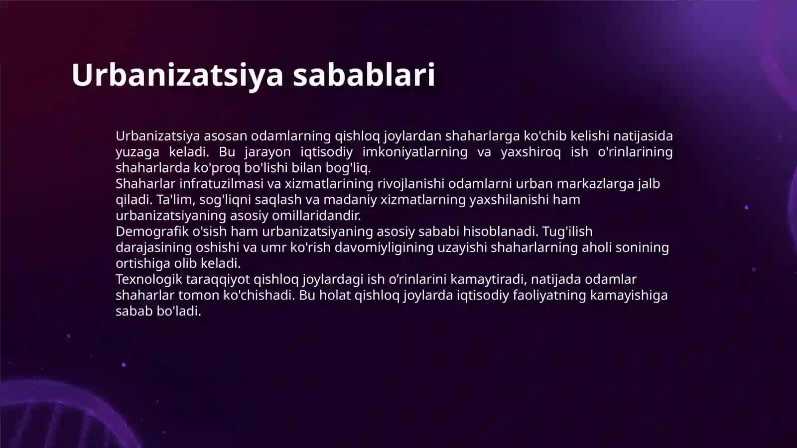 URBANIZATSIYA VA ATROF MUHIT 3