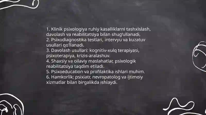 Hozirgi zamon psixologiyasining tarmoqlari 3