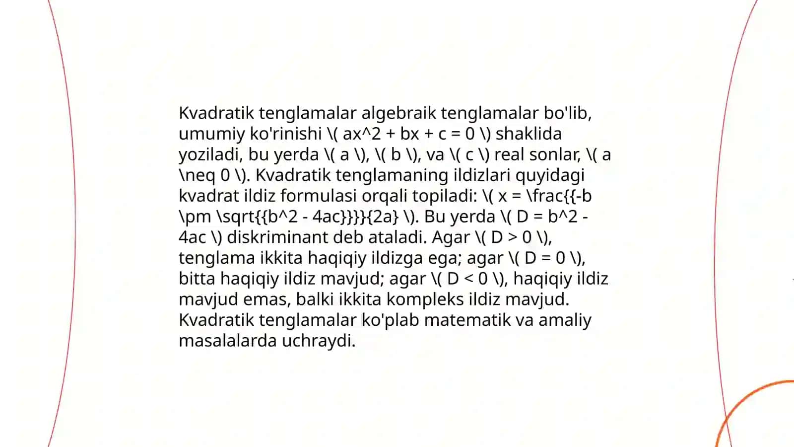 Kvadratik formalar 3