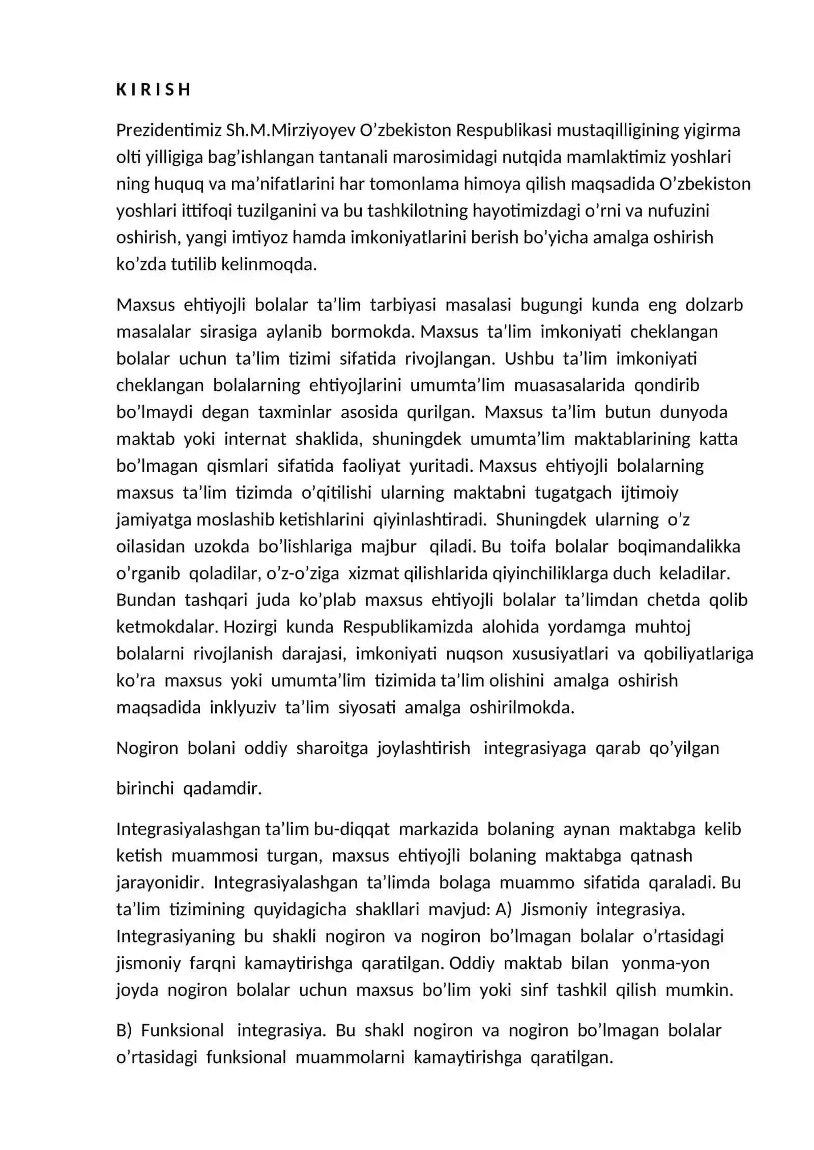 INKLYUZIV VA INTEGRASION TA’LIM MOHIYATI 3