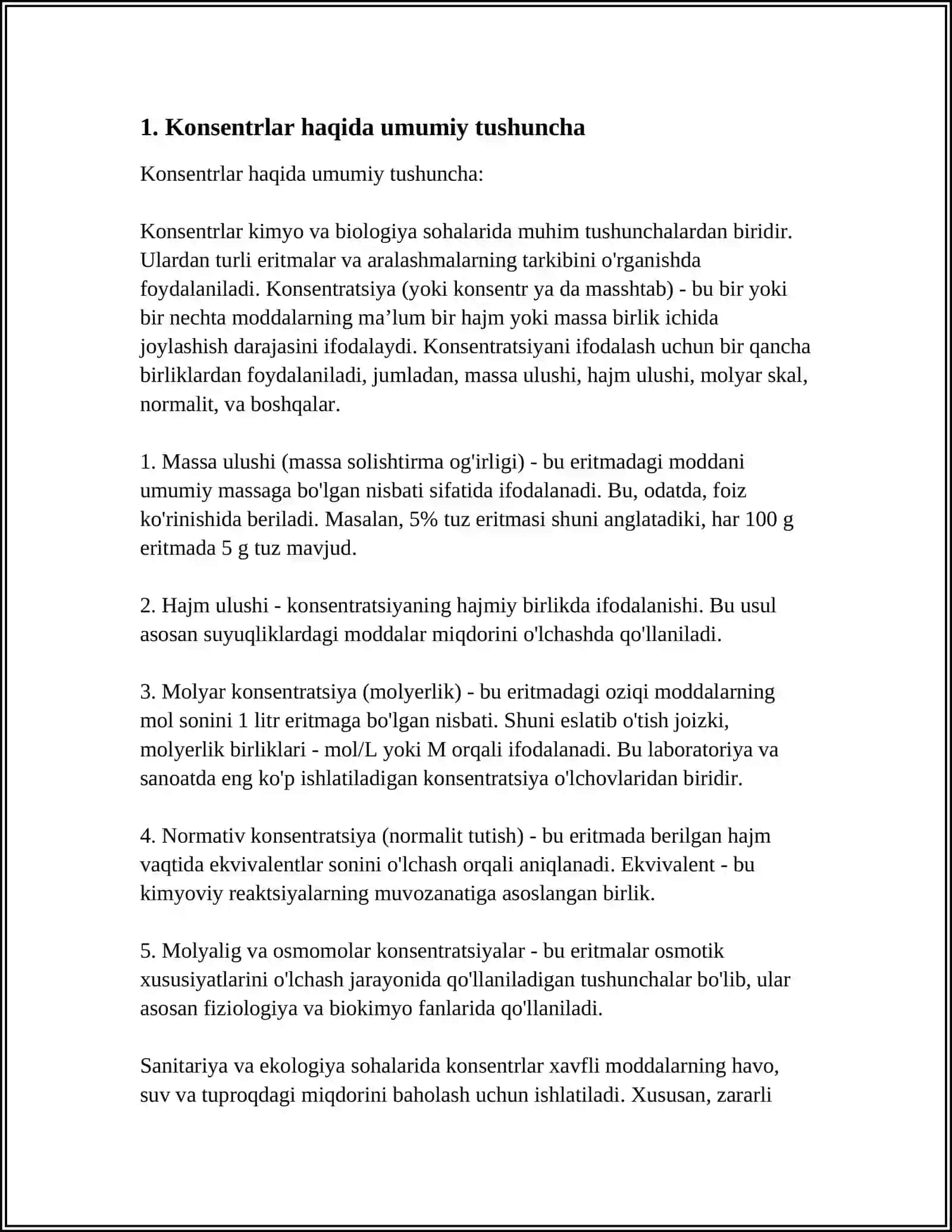 KONSENTRLAR BOYICHA ARIFMETIK MASALALAR MAVZUSINI ORGANISHDA MUKTIMEDIA TEXNOLOGIYALARIDAN FOYDALANISH 3